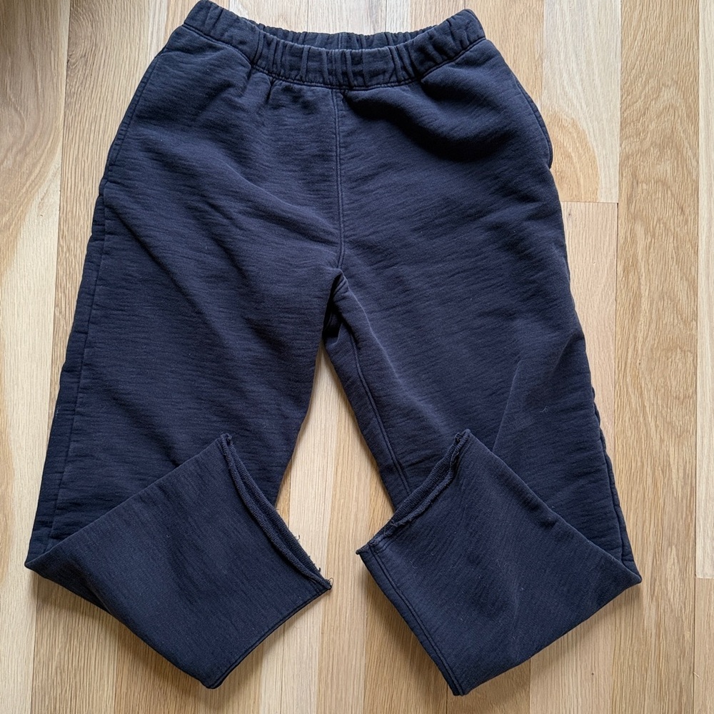 Leallo Charcoal Elastic Waist Sweatpants